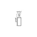 Lampe de table en aluminium avec LED intégrée en gris, TRIZAY