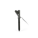 Lampe de sol en aluminium avec LED intégrée en gris, BOURNAC