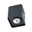 Lampe de plafond en aluminium avec LED intégrée en gris, LAROQUE