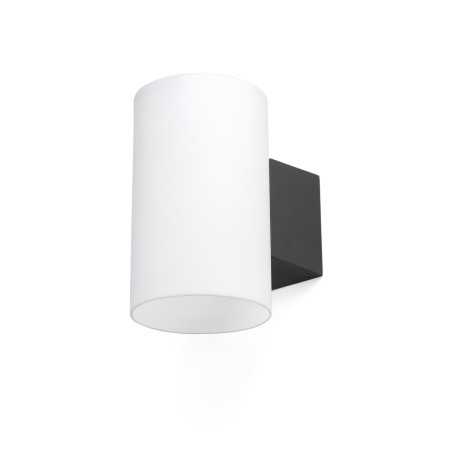 Lampe murale en aluminium avec LED intégrée en gris, ORBIGNY