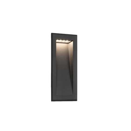 Lampe murale en aluminium avec LED intégrée en gris, TARARE