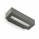 Lampe murale en aluminium avec douille E27 en gris, NEUILH