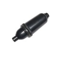 Interrupteur de type poire en plastique noir pour lampes