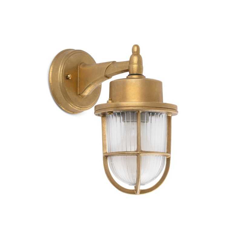 Lampe murale en laiton avec douille E27 en laiton, SEYSSES