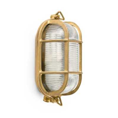 Lampe murale en laiton avec douille E27 en laiton, FAVARS