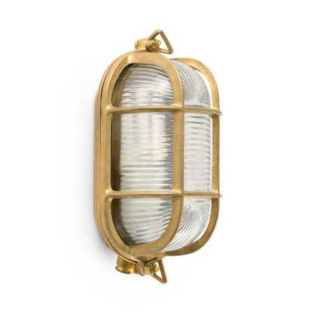Lampe murale en laiton avec douille E27 en laiton, FAVARS