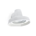 Lampe murale en aluminium avec douille GU10 en blanc, BERNON