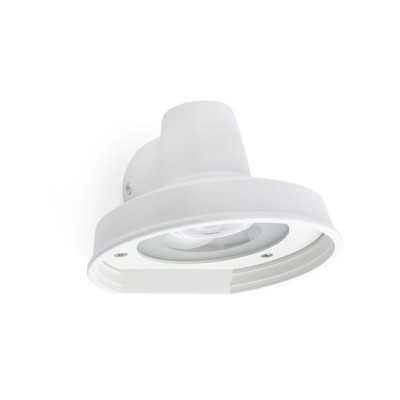 Lampe murale en aluminium avec douille GU10 en blanc, BERNON