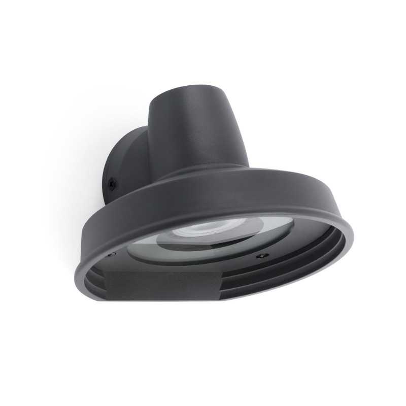 Lampe murale en aluminium avec douille GU10 en gris, MAGENTA