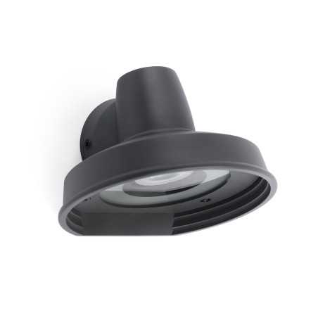 Lampe murale en aluminium avec douille GU10 en gris, MAGENTA