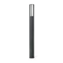 Lampe de sol en aluminium avec LED intégrée en gris, GRANEY