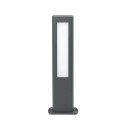 Lampe de sol en aluminium avec LED intégrée en gris, LOFFRE