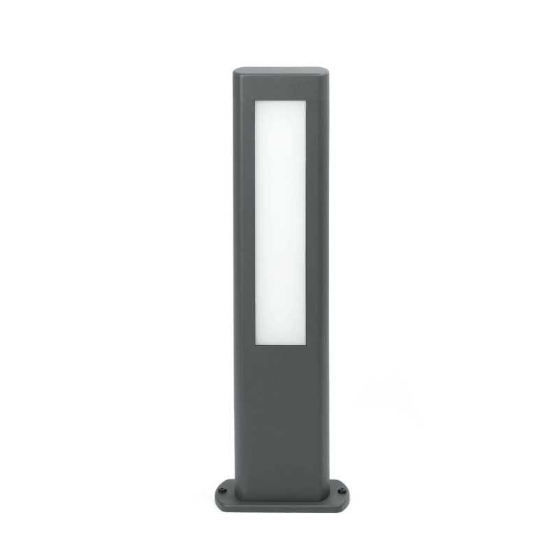 Lampe de sol en aluminium avec LED intégrée en gris, LOFFRE