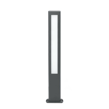 Lampe de sol en aluminium avec LED intégrée en gris, CAMPEL