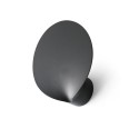Lampe murale en aluminium avec LED intégrée en gris, CLOTTES
