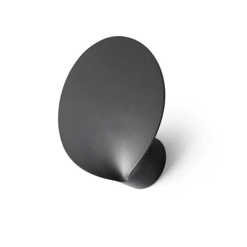 Lampe murale en aluminium avec LED intégrée en gris, CLOTTES