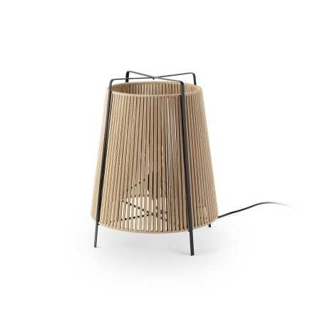 Lampe de sol en acier E27 noir mat CARSIX