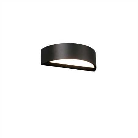 Lampe murale en aluminium avec LED intégrée en gris, CHEZEAU