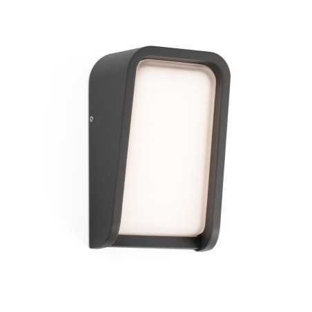 Lampe murale en aluminium avec LED intégrée en gris, NEPOUX