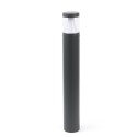 Lampe de sol en aluminium avec LED intégrée en gris, TRILLA