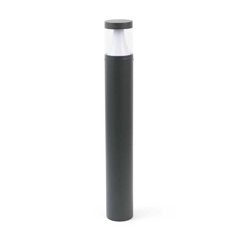 Lampe de sol en aluminium avec LED intégrée en gris, TRILLA