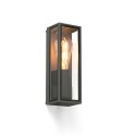 Lampe murale en aluminium avec douille E27 en gris, CAMBIAC