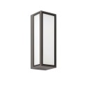 Lampe murale en aluminium avec LED intégrée en gris, LE TOT