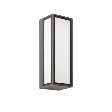 Lampe murale en aluminium avec LED intégrée en gris, LE TOT