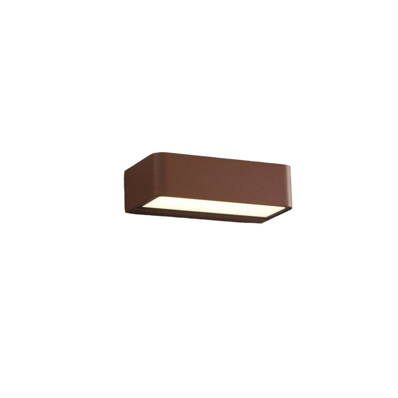 Lampe murale en aluminium avec LED intégrée en oxyde, FENOLS