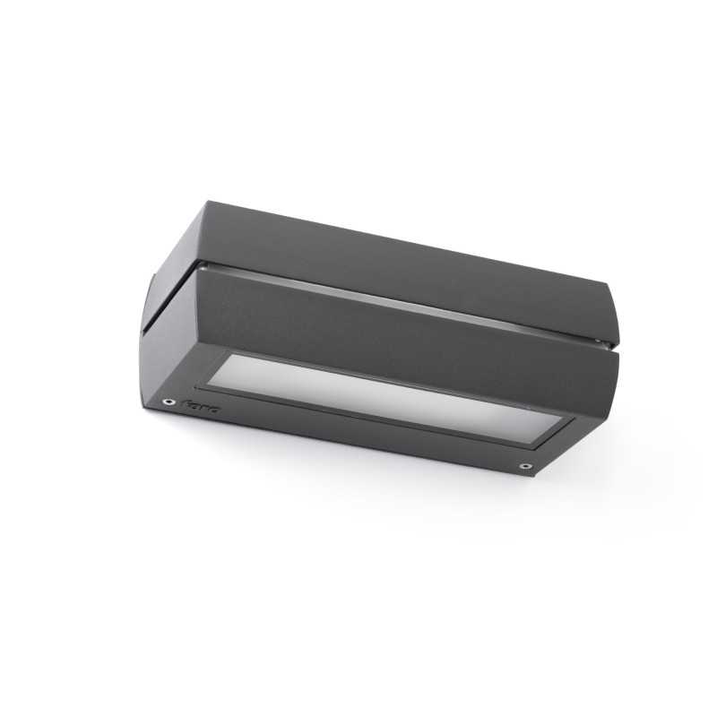 Lampe murale en aluminium avec LED intégrée en gris, PROUVY