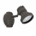 Lampe murale en aluminium avec douille GU10 en gris, PIMONT