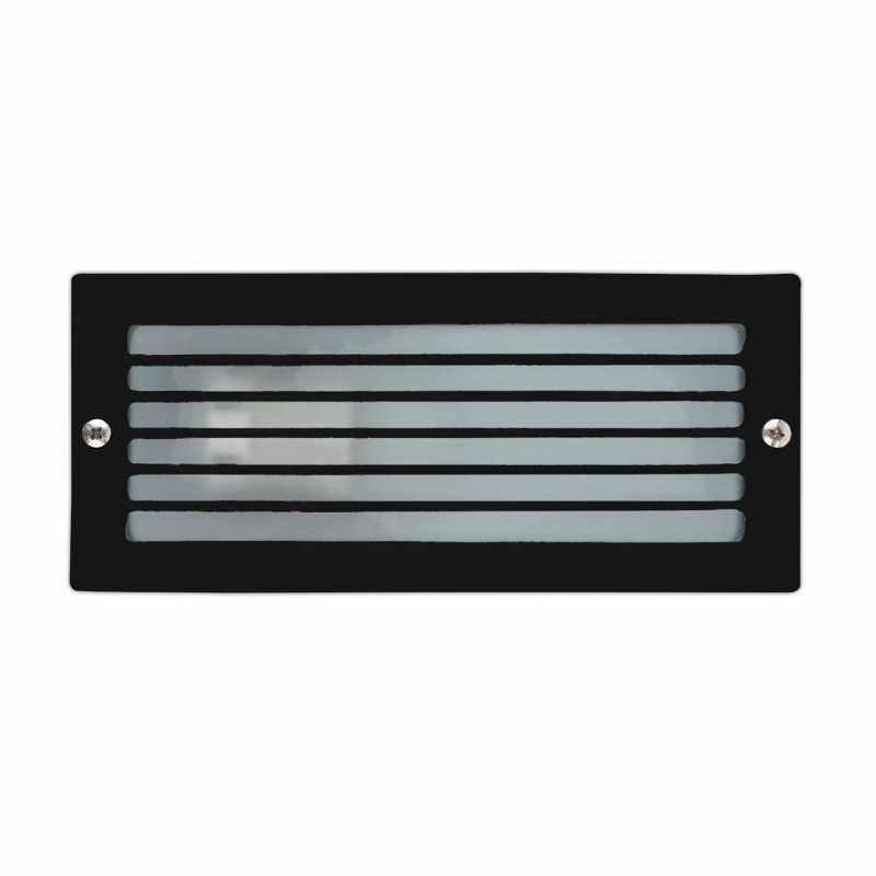 Lampe murale en aluminium avec douille E27 en noir mat, LORNAY