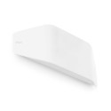 Lampe murale en polycarbonate avec douille E27 en blanc mat, BARIZEY
