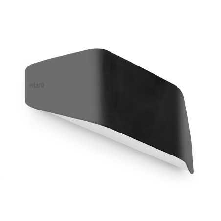 Lampe murale en polycarbonate avec douille E27 en gris, TOUTENS