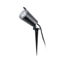 Lampe murale en polycarbonate GU10 noir mat CAPENS