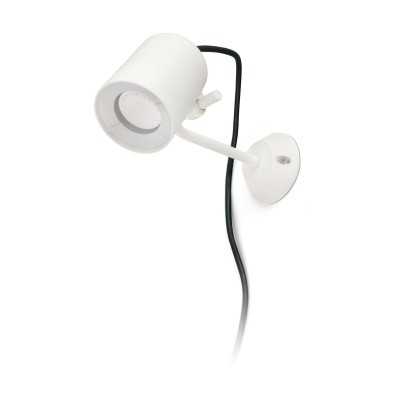 Lampe murale en polycarbonate GU10 beige MOUZEIL