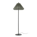 Lampe de sol en aluminium E27 gris CLEMENT