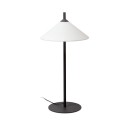 Lampe de sol en aluminium E27 gris CASTANG