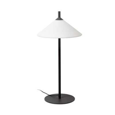 Lampe de sol en aluminium E27 gris CASTANG
