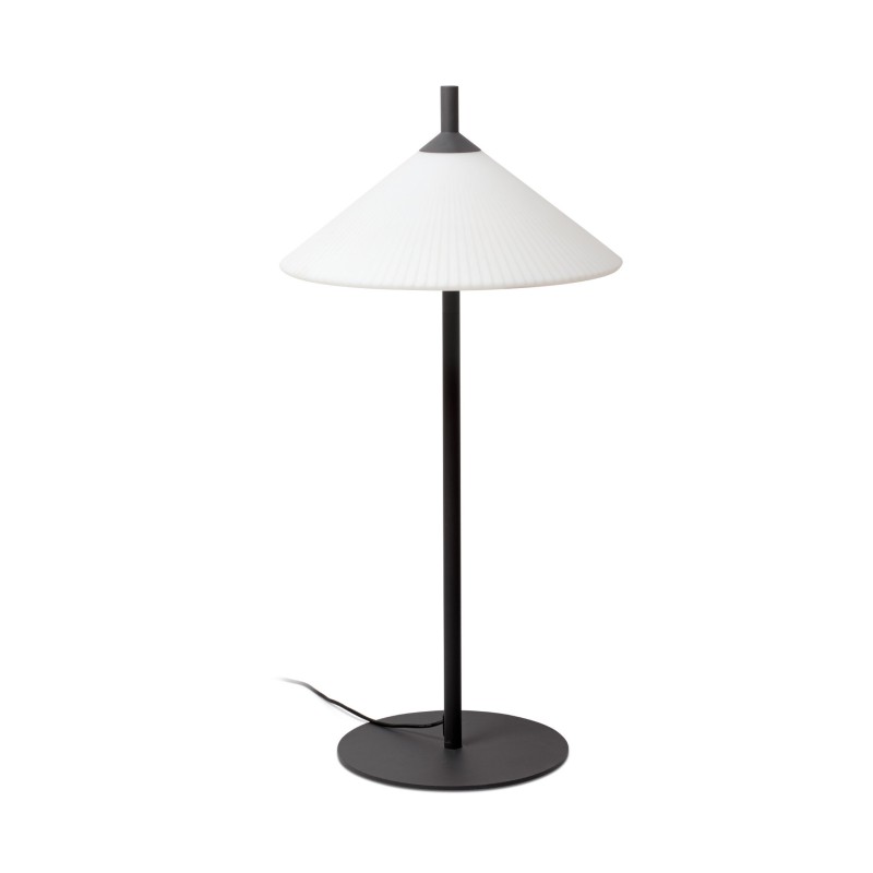 Lampe de sol en aluminium E27 gris CASTANG