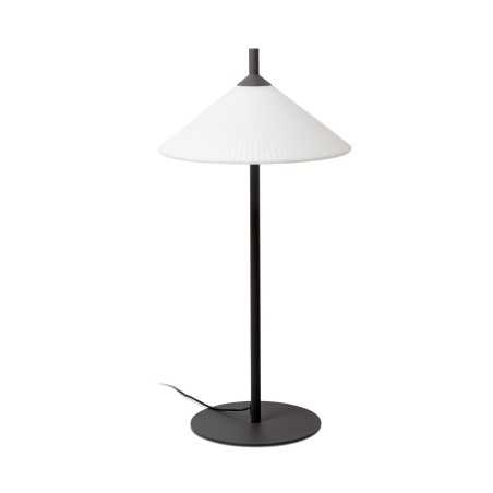 Lampe de sol en aluminium E27 gris CASTANG