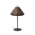 Lampe de sol en aluminium E27 gris GALIAX