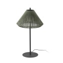 Lampe de sol en aluminium E27 gris NAVENNE