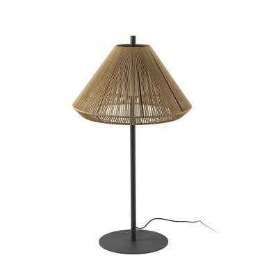 Lampe de sol en aluminium E27 gris VENSAC