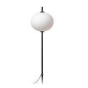 Lampe de sol en aluminium E27 gris POIVRES