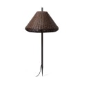 Lampe de sol en aluminium E27 gris BROUMET