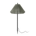 Lampe de sol en aluminium E27 gris CLEREY