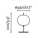 Lampe de sol en aluminium E27 gris CÎTEAUX