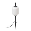 Lampe de sol en aluminium E27 gris FRENAY