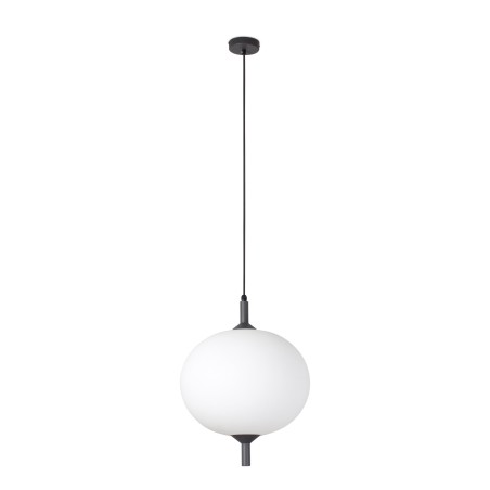 Lampe de plafond en aluminium E27 gris LESTREM